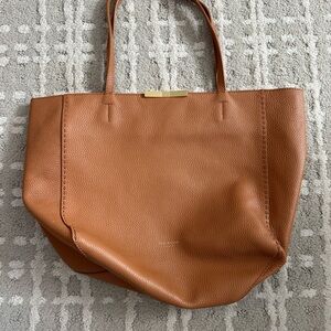 Ted Baker Tan Leather Tote Bag